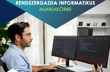 MUNKATÁRSAT KERESÜNK: rendszergazda informatikus munkakörbe
